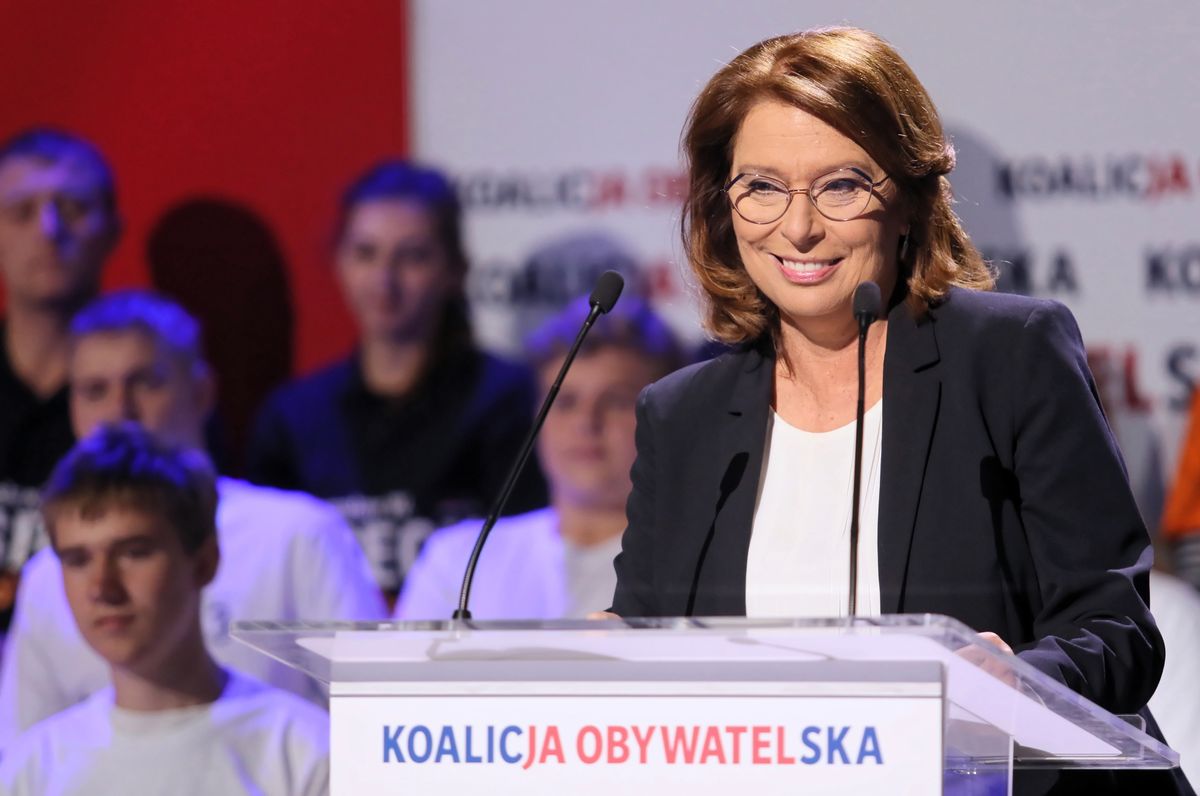 Wybory parlamentarne 2019. Rośnie sympatia do Małgorzaty Kidawy-Błońskiej
