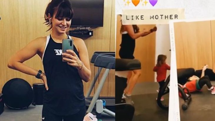 Ania Lewandowska zrobiła trening z córeczką