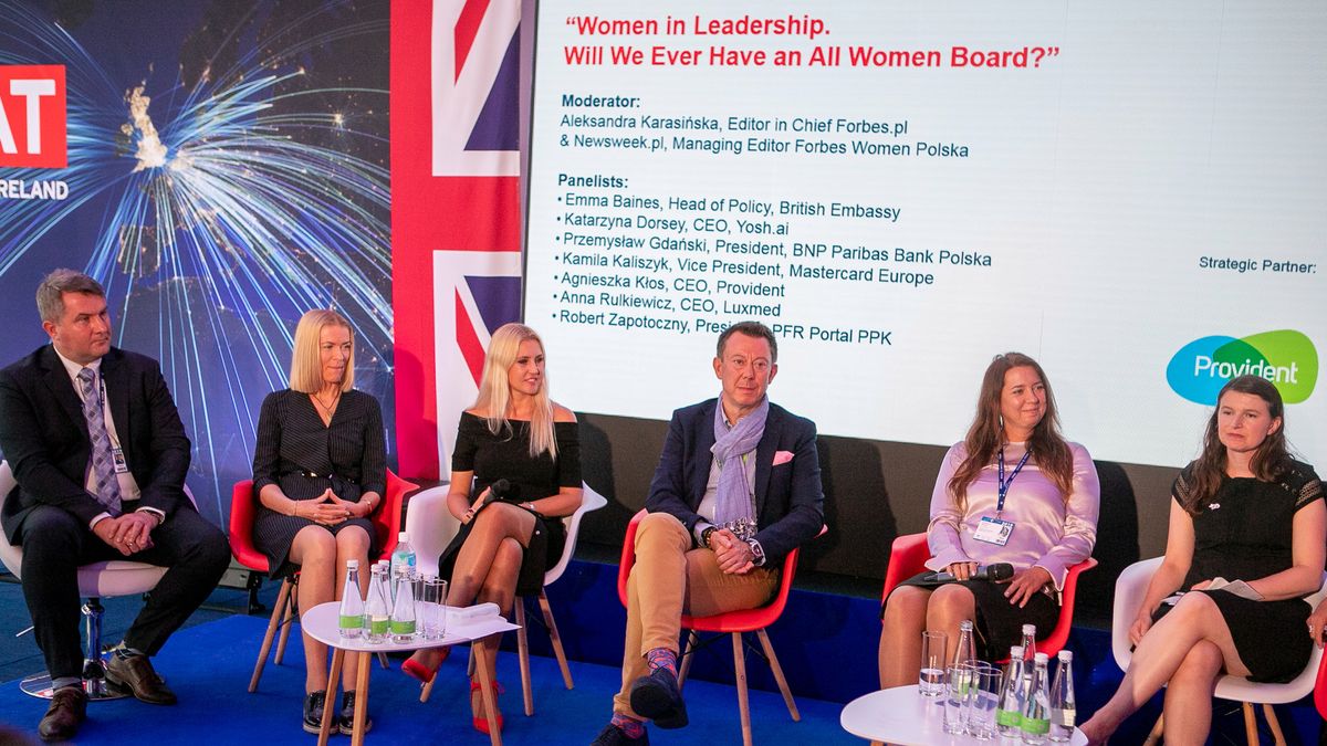 Agnieszka Kłos, prezes Provident Polska przekonuje, że przy wsparciu partnera kobiety nawet z liczną rodziną, mogą robić karierę.