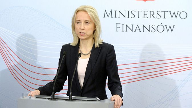 Minister finansów Teresa Czerwińska ma powody do zadowolenia.