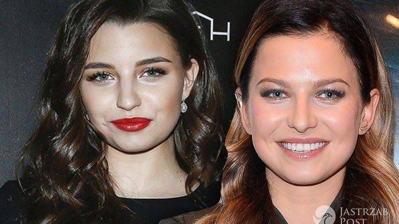 Julia Wieniawa i Anna Lewandowska w identycznych sukienkach
