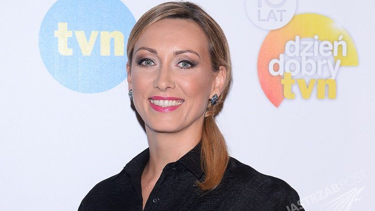 Anna Kalczyńska na 10-tych urodzinach Dzień Dobry TVN