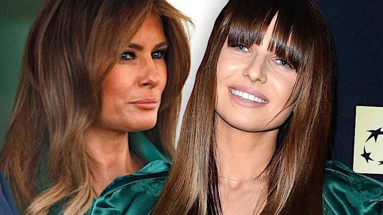 Melania Trump i Anna Lewandowska