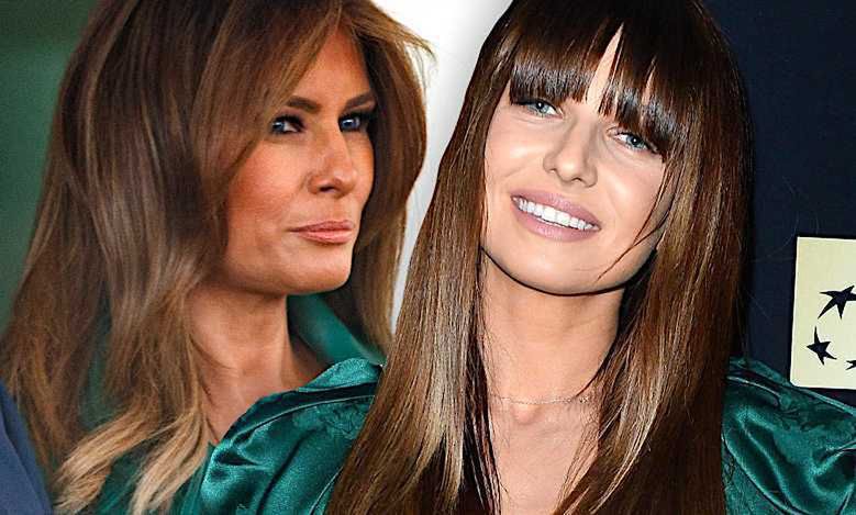 Melania Trump i Anna Lewandowska