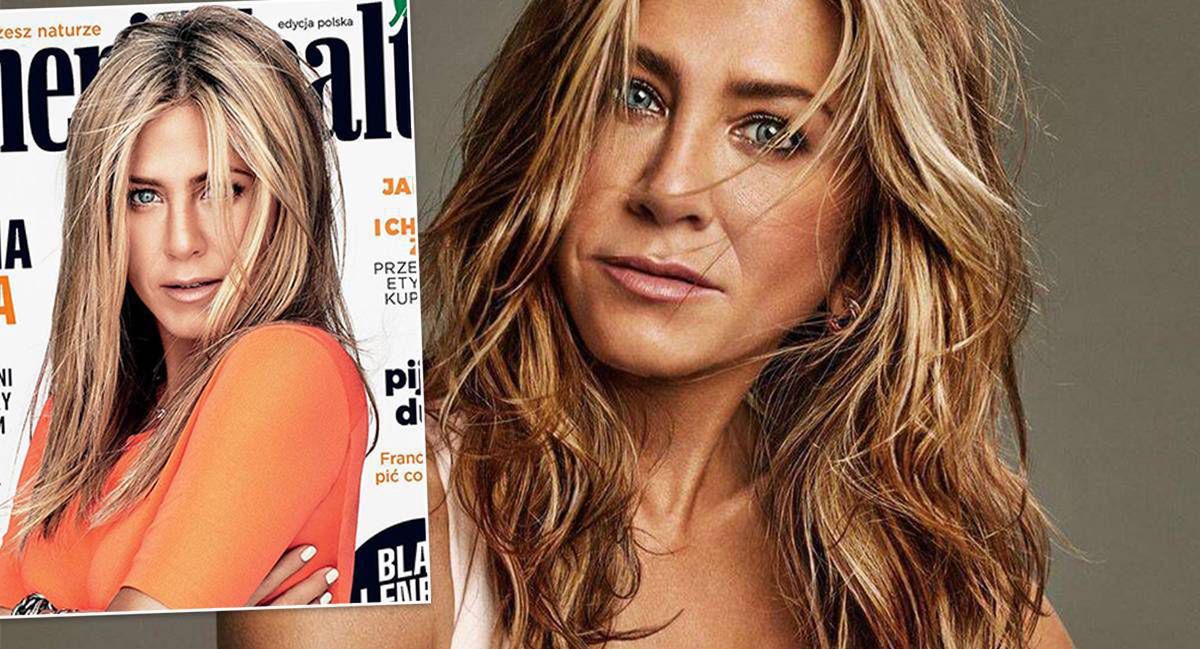 Jennifer Aniston na okładce polskiego wydania magazynu o zdrowiu. Zdradziła, jakie są jej sposoby na idealną sylwetkę