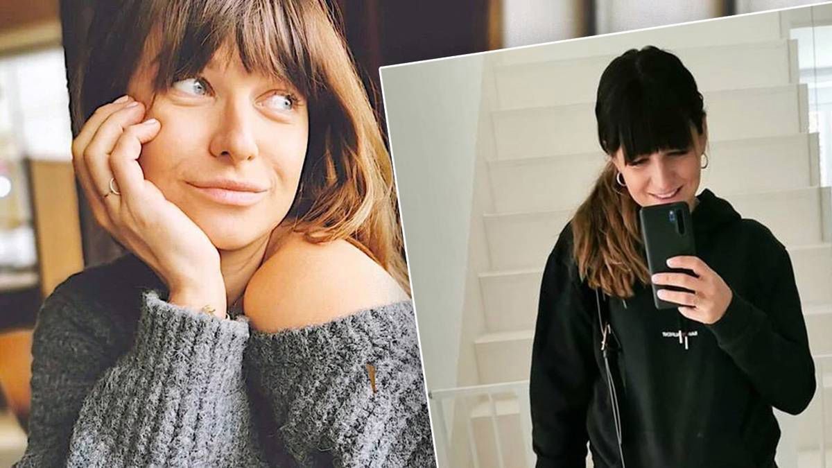 Anna Lewandowska pręży ciążowy brzuszek i odlicza dni do porodu. W tle szaleje Klara. Co za fota!