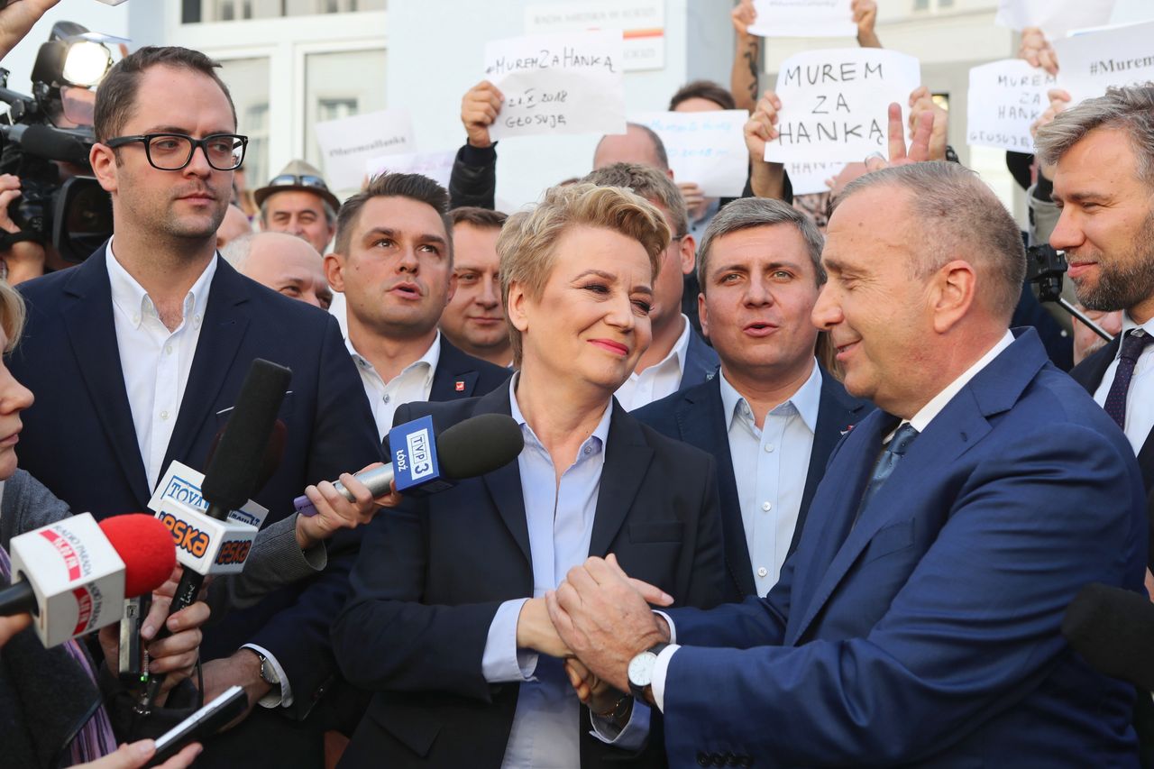 Zdanowska w łodzi, PiS na Titanicu. Kaczyński już wie, że przegrał z Platformą