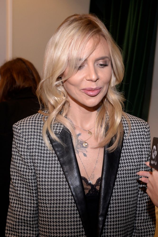 Wychudzona Sablewska na imprezie