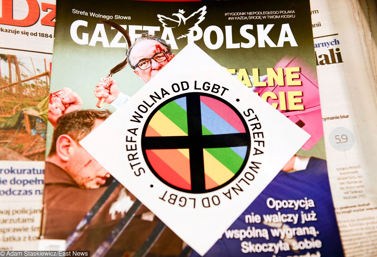 Nie będzie dochodzenia ws. naklejki "strefa wolna od LGBT"