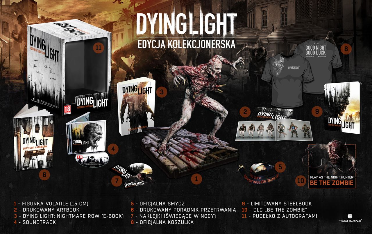 Jedna? Dwie? Nie, Dying Light dostanie 3 edycje specjalne