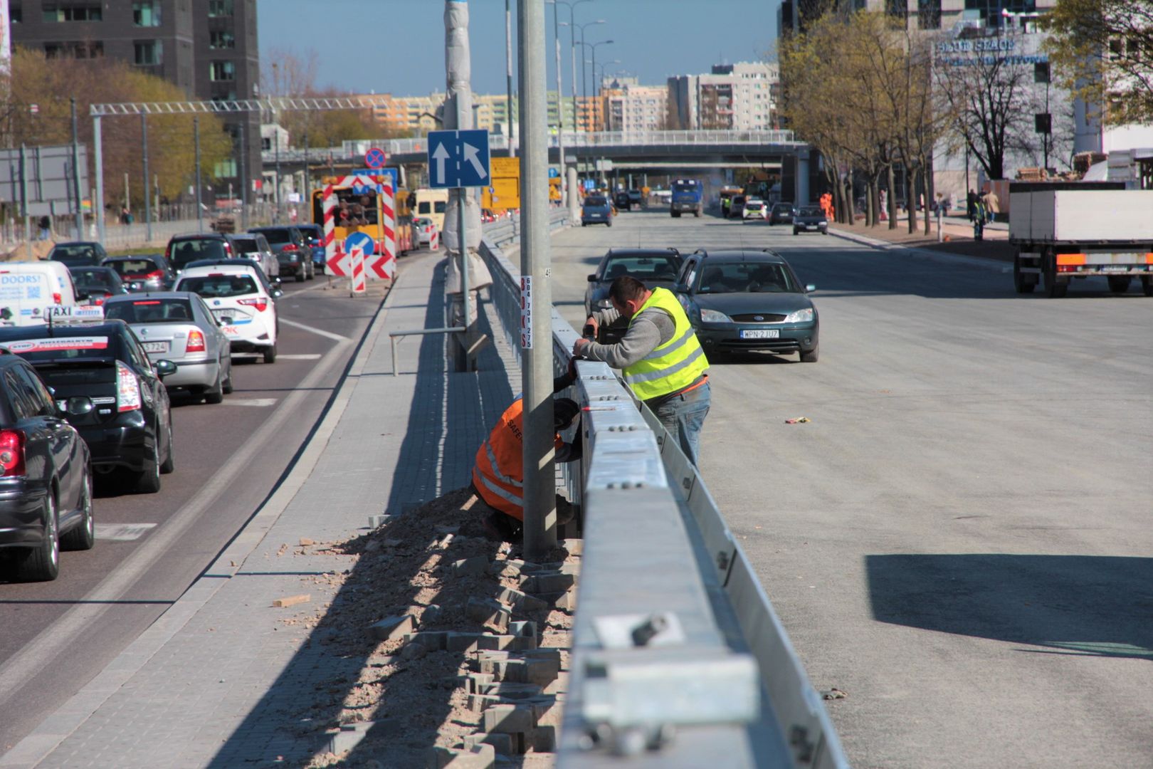 Warszawa. Otwarcie Marynarskiej na Służewcu. Kierowcy w końcu się doczekali