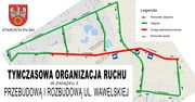 Uwaga! Nowa organizacja ruchu na Wawelskiej