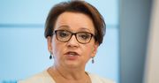 Minister edukacji Anna Zalewska odpiera zarzuty ws. afery PCK. "To kłamstwo"
