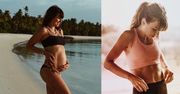Anna Lewandowska radzi ciężarnym fankom pod zdjęciem z wakacji: "W ciąży ćwiczymy JEDYNIE mięśnie głębokie oraz dna miednicy" (FOTO)