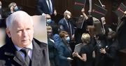 Prezesowi PiS puściły nerwy. Wydało się, co mówił do kobiet podczas awantury w sejmie. Padły niecenzuralne słowa