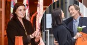Ilona Felicjańska nie powstrzymała namiętności na urodzinowych zakupach. Przed butikiem odstawiła całuśne show