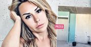 Blanka Lipińska pokazała łazienkę. Postawiła na marmur, ale nie wszystko idzie po jej myśli