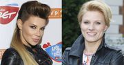 Edyta Górniak i Anna Głogowska w niemal identycznych stylizacjach