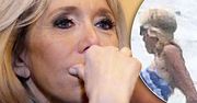 HIT! Paparazzi przyłapali 65-letnią Brigitte Macron w bikini na igraszkach z Emmanuelem!