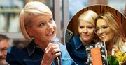 Małgorzata Kożuchowska cała w dżinsie promuje książkę Kingi Burzyńskiej. Ale figura!