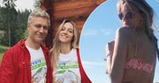 Żona Michała Żebrowskiego pokazała rozstępy, a przecież ma ciało jak modelka Anja Rubik!