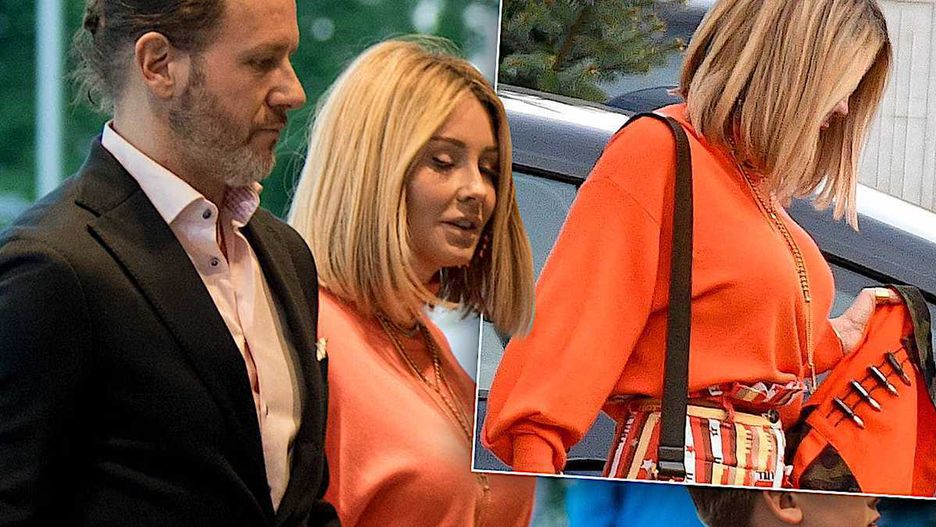 Małgorzata Rozenek w szortach świętuje urodziny Radosława Majdana