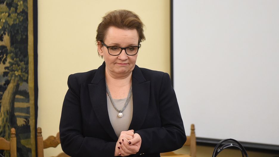 Nauczyciele żądają dymisji minister edukacji