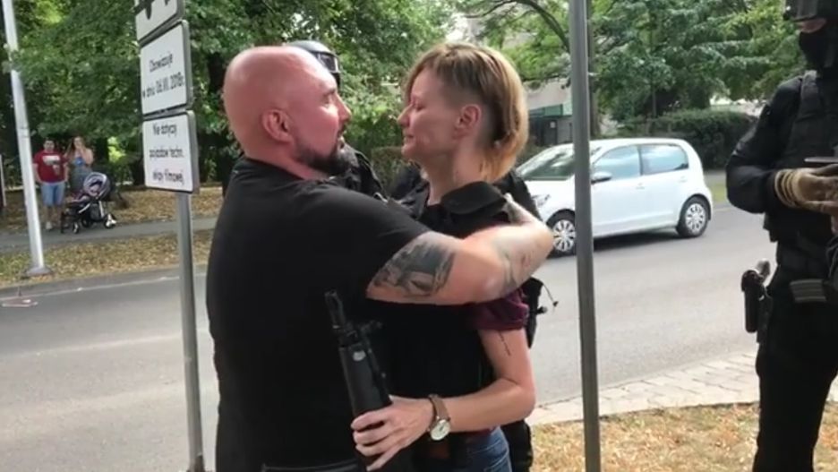 Małgorzata Kożuchowska i Patryk Vega