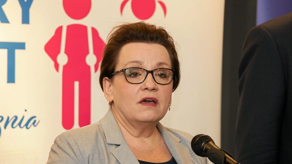 Szefowa MEN Anna Zalewska