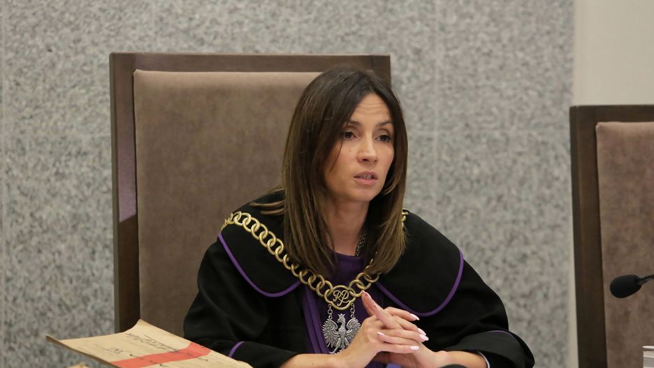 Sędziowie z Olsztyna - Anna Szczepańska (na zdjęciu) i Krzysztof Krygielski - złożyli rezygnację z zajmowanych funkcji wiceprezesów