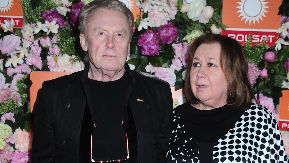 Krystyna Demska-Olbrychska i Daniel Olbrychski