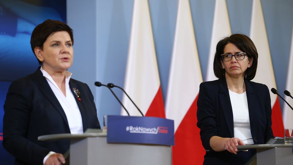 Beata Szydło i Anna Streżyńska