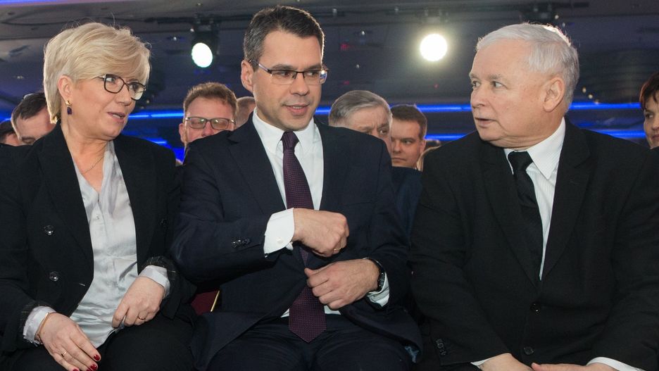 Gala Człowieka Wolności: Julia Przyłębska, Michał Karnowski, Jarosław Kaczyński
