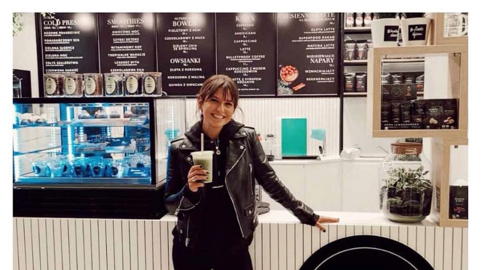 Anna Lewandowska w Foods by Ann Healthy Store.