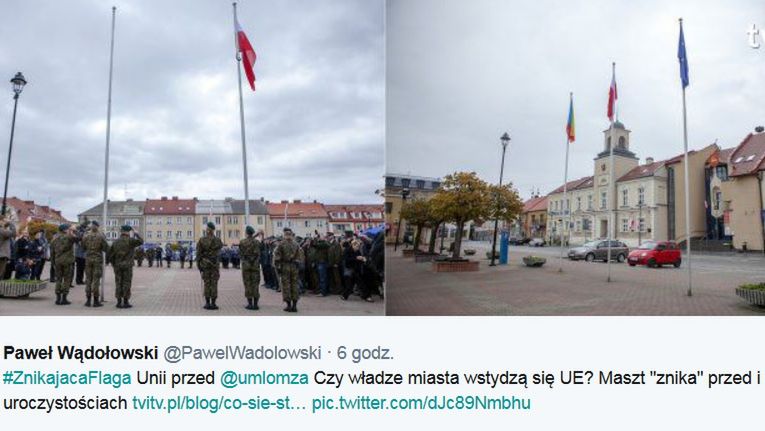 Screen z Twittera Pawła Wądołowskiego