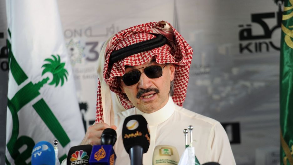 Saudyjski książę Al-Waleed bin Talal jest jednym z najbogatszych ludzi na świecie