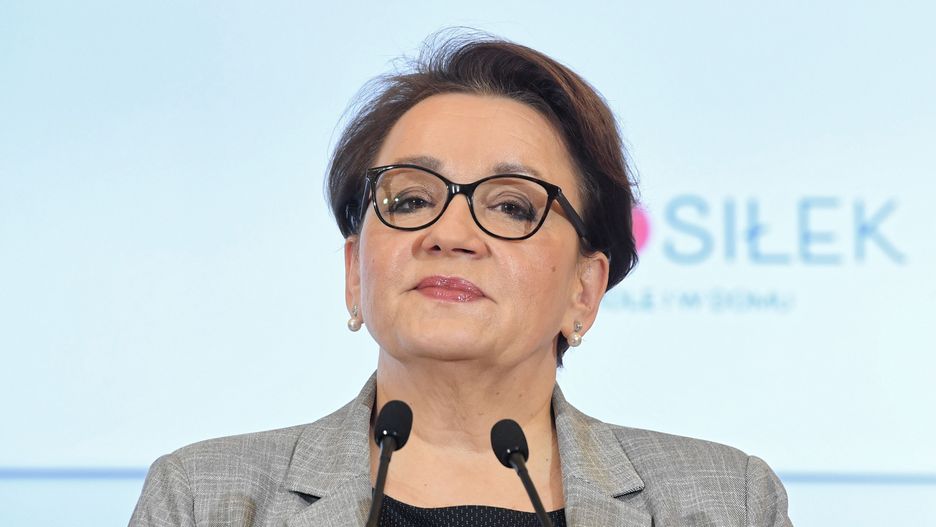 Minister edukacji, Anna Zalewska.