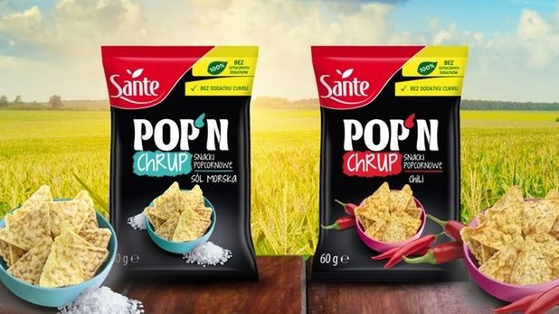 Przyjemnie chrupie podczas jedzenia
