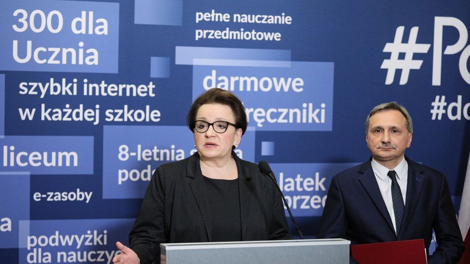 Strajk nauczycieli zdaniem Anny Zalewskiej powinien jak najszybciej się zakończyć