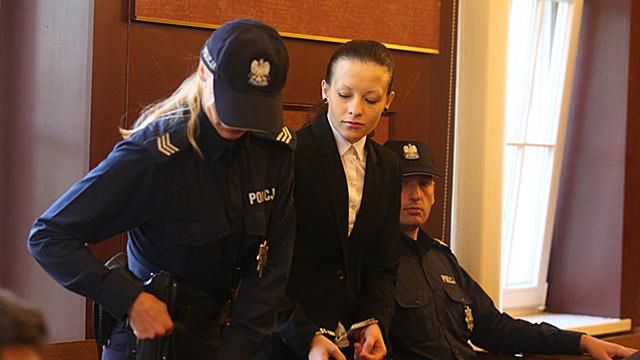 Katarzyna Waśniewska po wysłuchaniu decyzji sądu apelacyjnego, który w 2014 r. podtrzymał wyrok 25 lat więzienia