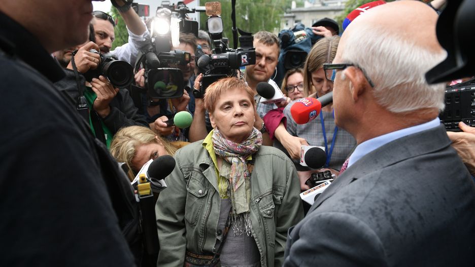 Posłowie i senatorowie PO mówili, że Janina Ochojska przyszła na ich zaproszenie