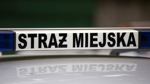 Strażnik miejski ma wstrząs mózgu 
