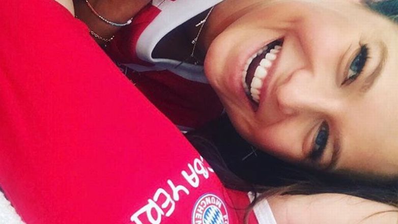 Anna Lewandowska z córką