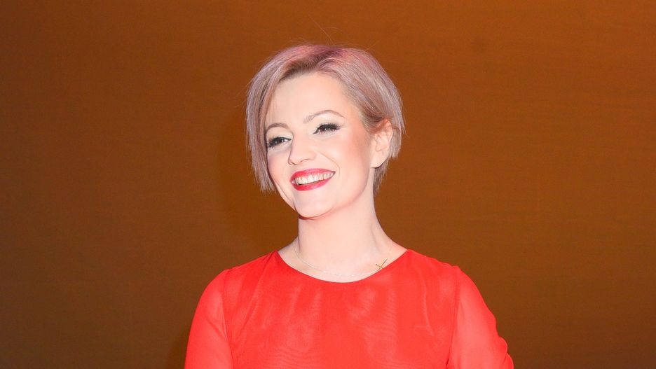 Rozbawiona Dorota Szelągowska