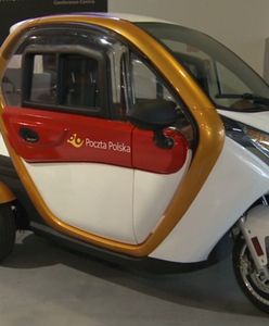 Zeroemisyjny pojazd trójkołowy przyszłością usług kurierskich i pocztowych. Koszt przejechania 100 km to 2 złote