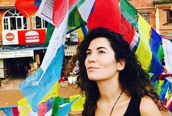 Julia Pogrebińska z mężem joginem na wakacjach w Nepalu. Miłość kwitnie?