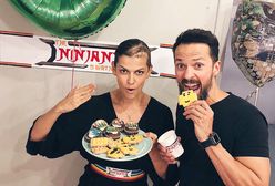 Alżbeta Lenska na wspólnym zdjęciu z mężem. Czuje się doskonale