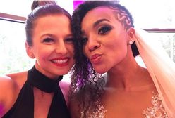 Anna Lewandowska na ślubie przyjaciółki