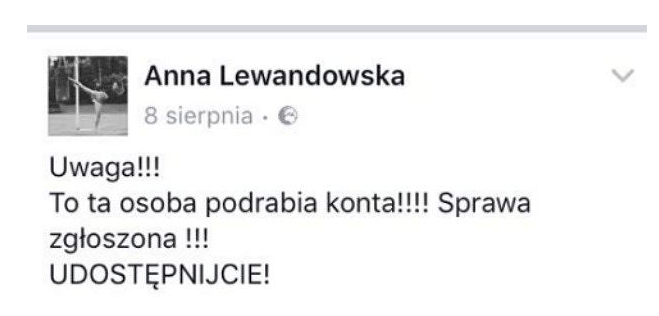 Anna Lewandowska o dręczycielce jej rodziny