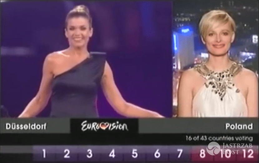<h2>Odeta Moro-Figurska podawała punkty z Polski na Eurowizji</h2>